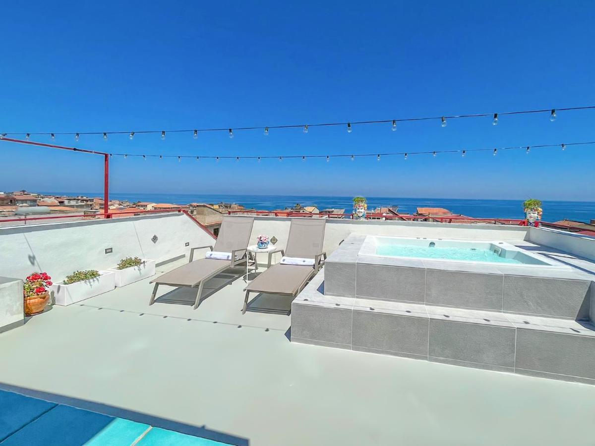 Duca D'Aosta Terrace, Skypool & Sauna Acquedolci Eksteriør bilde